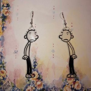 Handmade Rodrick From Diary Of a Wimpy Kid earring